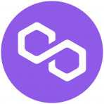 Polygon MATIC coin logo
